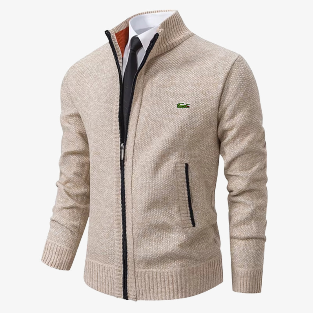 Cardigan homme avec fermeture éclair - SOLDES