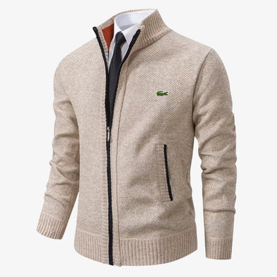 Cardigan homme avec fermeture éclair - SOLDES