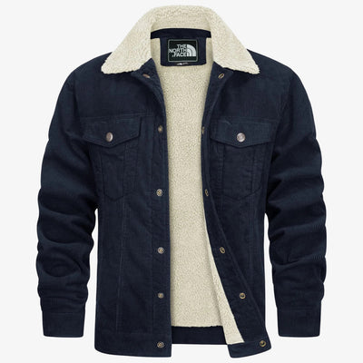Veste en velours côtelé pour homme - LIQUIDATION