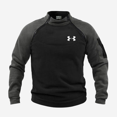 Sweat-shirt polaire bicolore - SOLDES