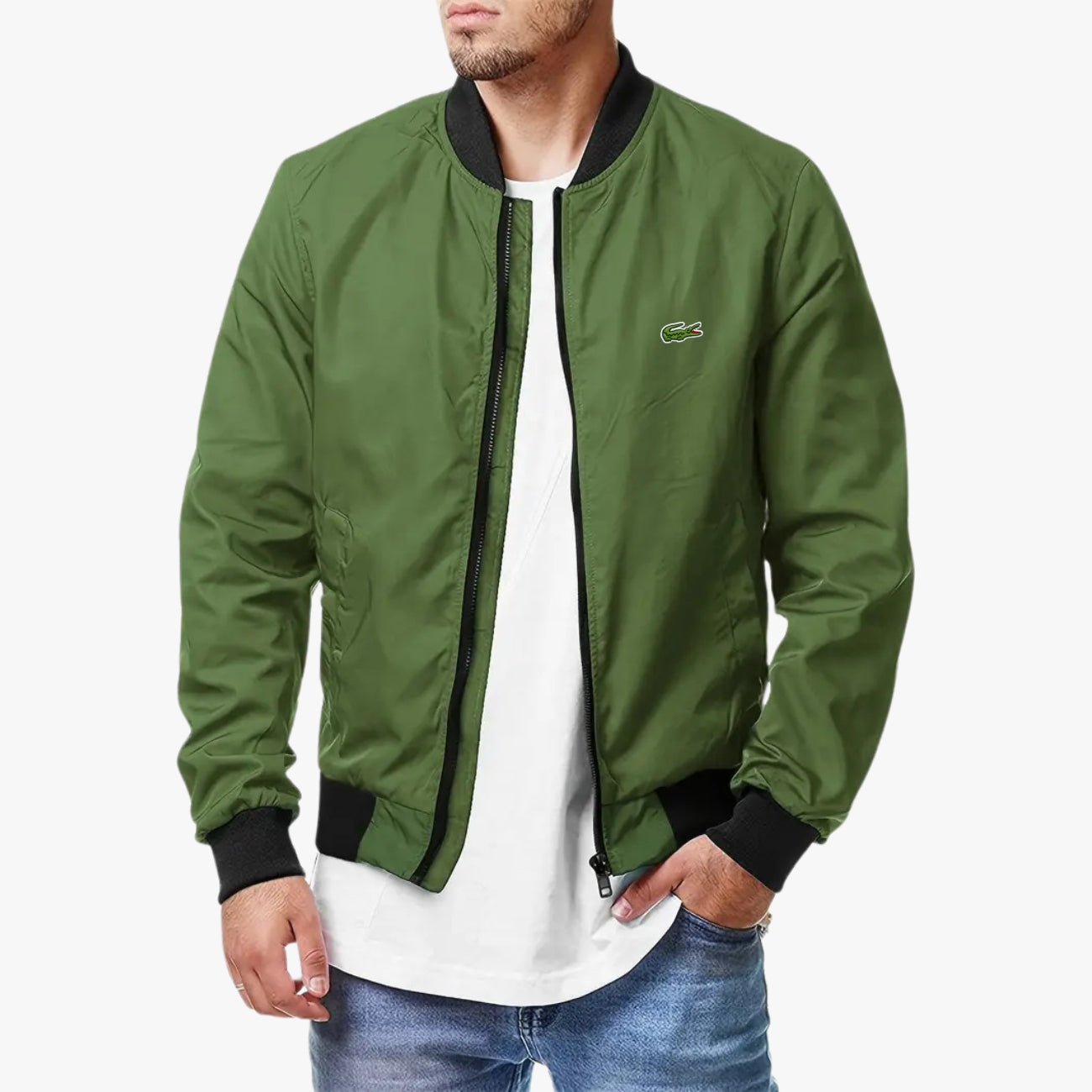 Bomber Zippé Style Streetwear - DÉSTOCKAGE