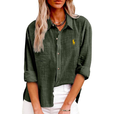 Chemise Décontractée à Manches Longues - DESTOCKAGE