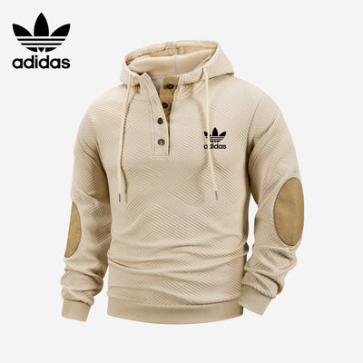 Sweat à capuche à boutons || SOLDES
