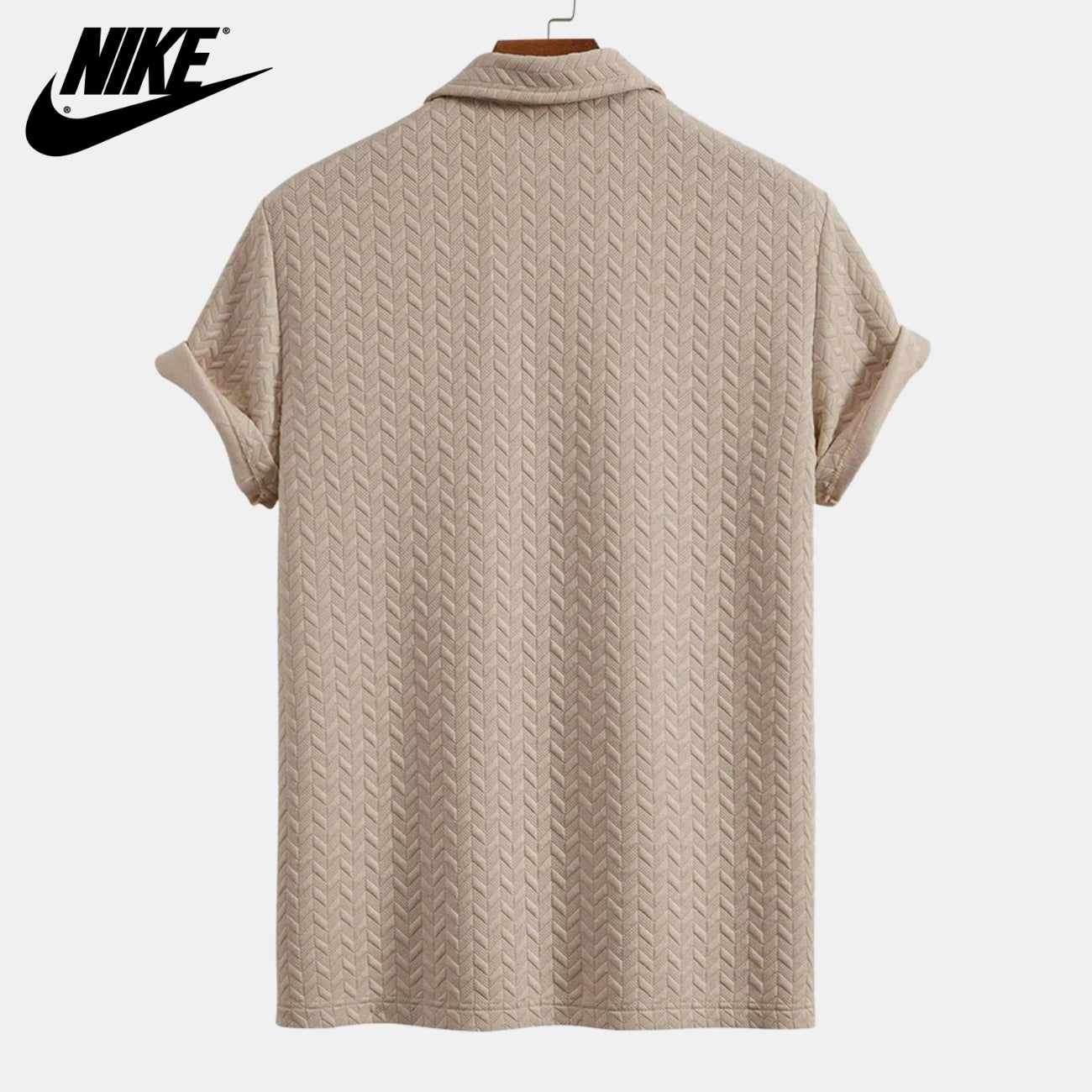 Ensemble polo et short texturé - PRIX DÉSTOCKAGE