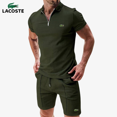 Ensemble Polo Zippé & Short || DÉSTOCKAGE
