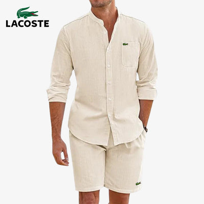 Ensemble Élégant Chemise & Short || DÉSTOCKAGE