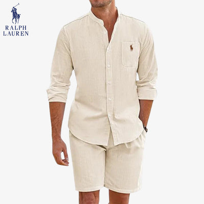 Ensemble Élégant Chemise & Short - DÉSTOCKAGE