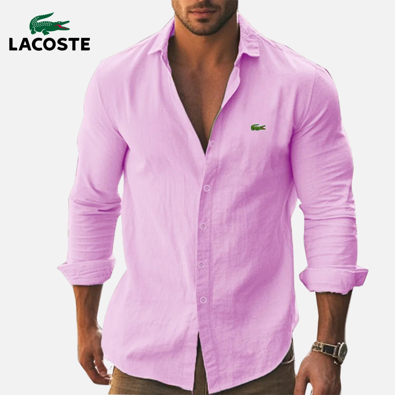 Chemise Décontractée à Manches Longues || PRIX DÉSTOCKAGE