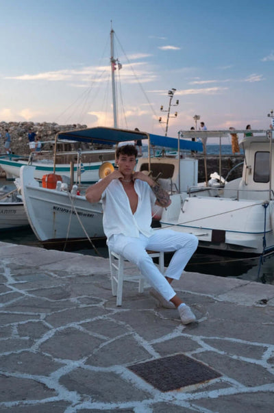 CHEMISE D'ÉTÉ EN LIN
