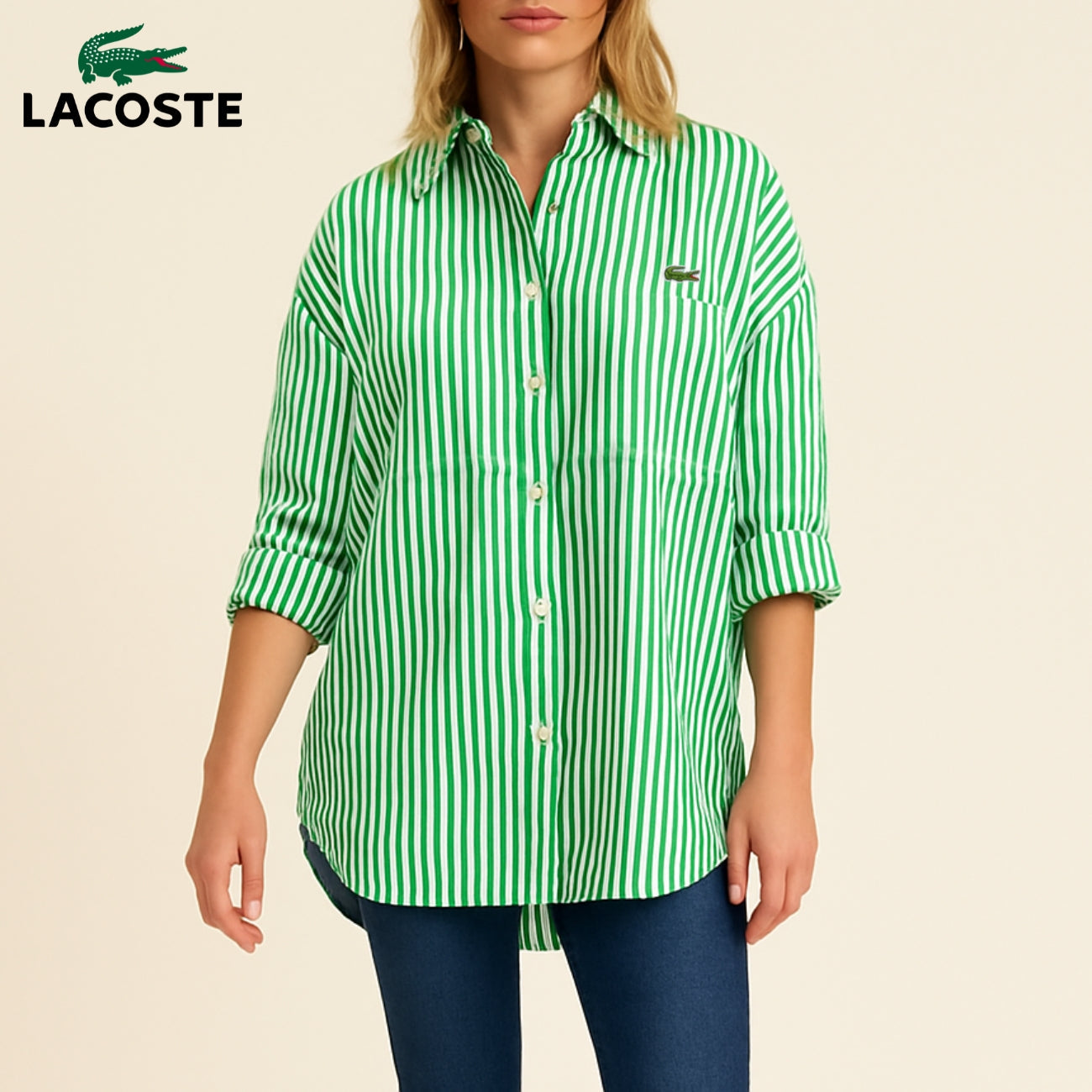 Chemise Rayée Élégante et Décontractée || PRIX DÉSTOCKAGE