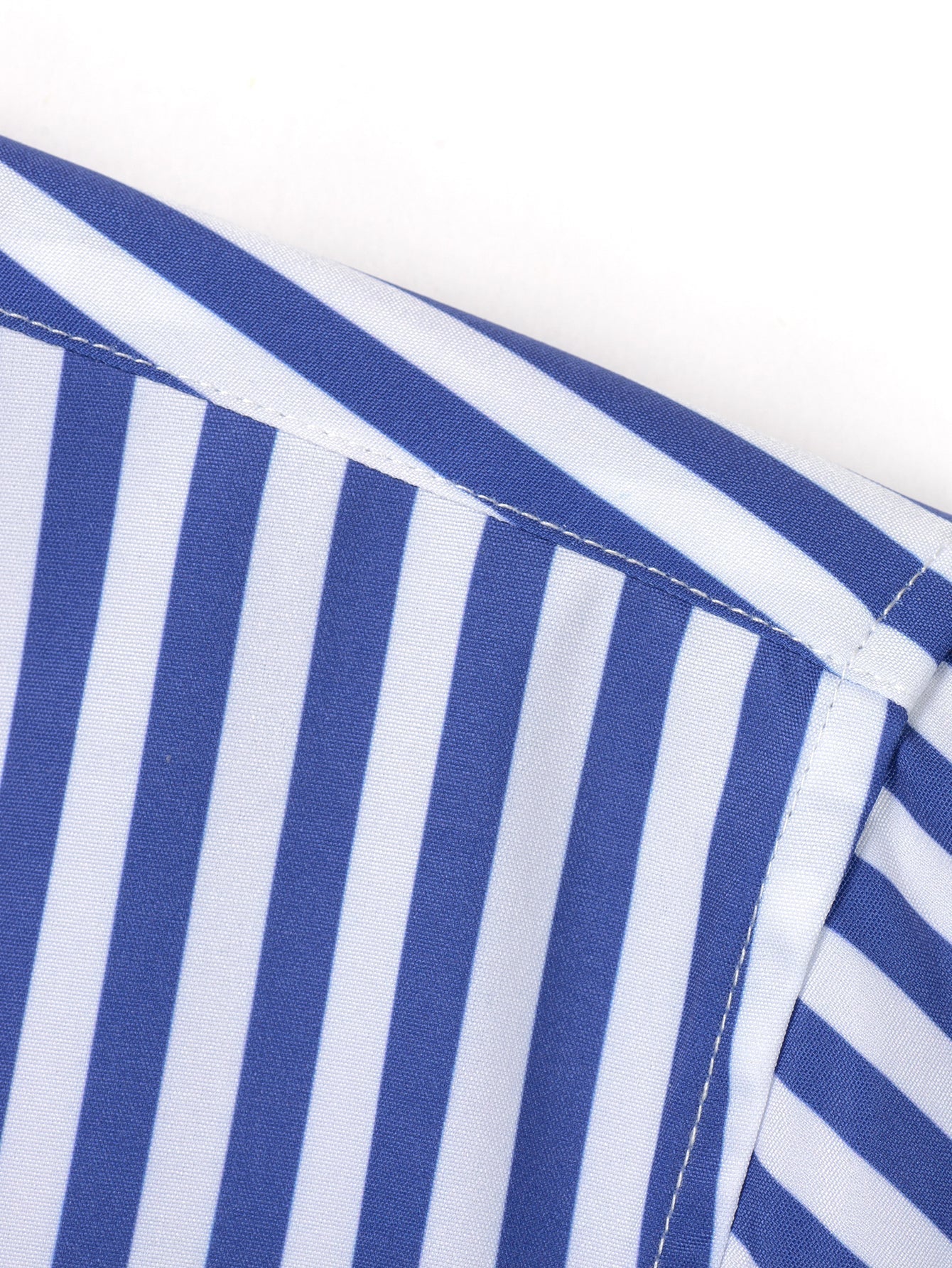 CHEMISE À MANCHES LONGUES À RAYURES AVEC BOUTONS & PANTALONS SLIM FIT À JAMBE ÉLARGIE
