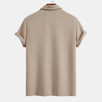 Ensemble polo et short texturé – Édition Limitée (53 Disponible)