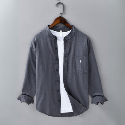 Chemise à collier - Pour hommes