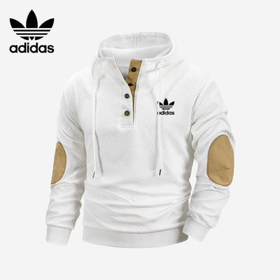 Sweat à capuche à boutons || SOLDES