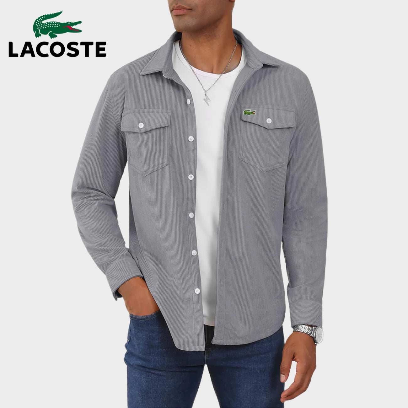 Chemise Casual à Manches Longues || PRIX DÉSTOCKAGE