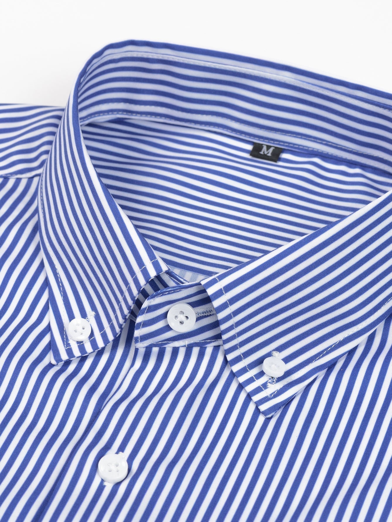 CHEMISE À MANCHES LONGUES À RAYURES AVEC BOUTONS & PANTALONS SLIM FIT À JAMBES AFFINÉES