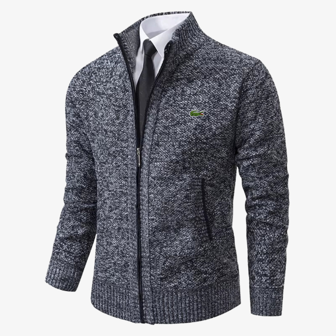 Cardigan homme avec fermeture éclair - SOLDES