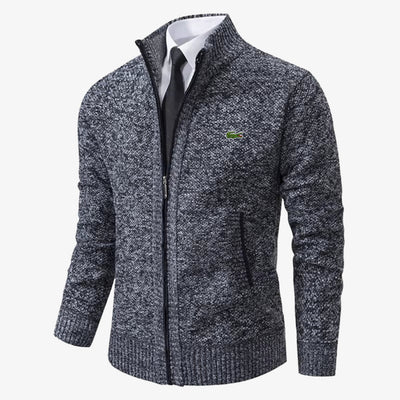 Cardigan homme avec fermeture éclair - SOLDES