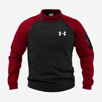 Sweat-shirt polaire bicolore - SOLDES