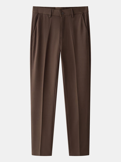 CHEMISE HENLEY EN MAILLE TWIST & PANTALONS SLIM FIT À JAMBES ÉTROITES