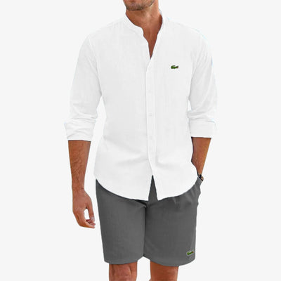 Ensemble Élégant Chemise & Short - DÉSTOCKAGE