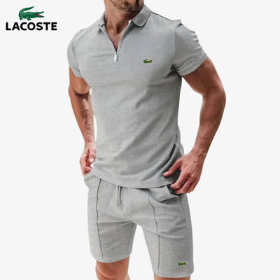 Ensemble Polo Zippé & Short || DÉSTOCKAGE