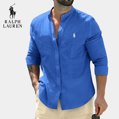 Chemise Col Officier Élégante || PRIX DÉSTOCKAGE
