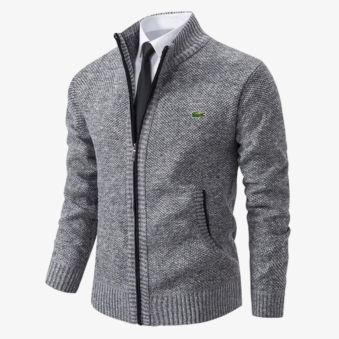 Cardigan homme avec fermeture éclair - SOLDES