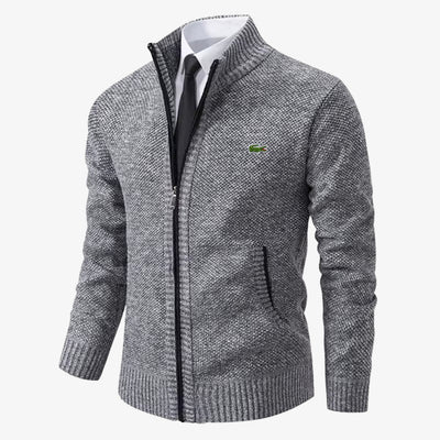 Cardigan homme avec fermeture éclair - SOLDES