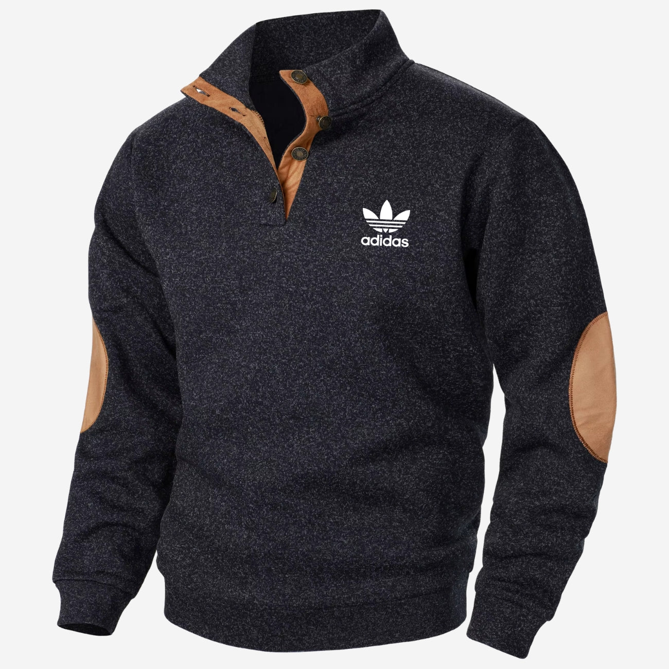 Sweat-shirt à demi-boutons - SOLDES