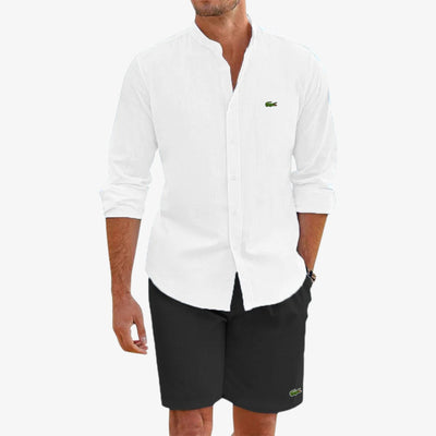 Ensemble Élégant Chemise & Short - DÉSTOCKAGE