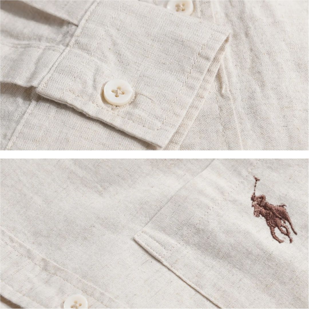 Chemise à collier || Pour hommes