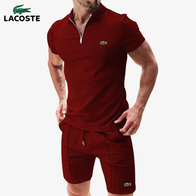 Ensemble Polo Zippé & Short || DÉSTOCKAGE