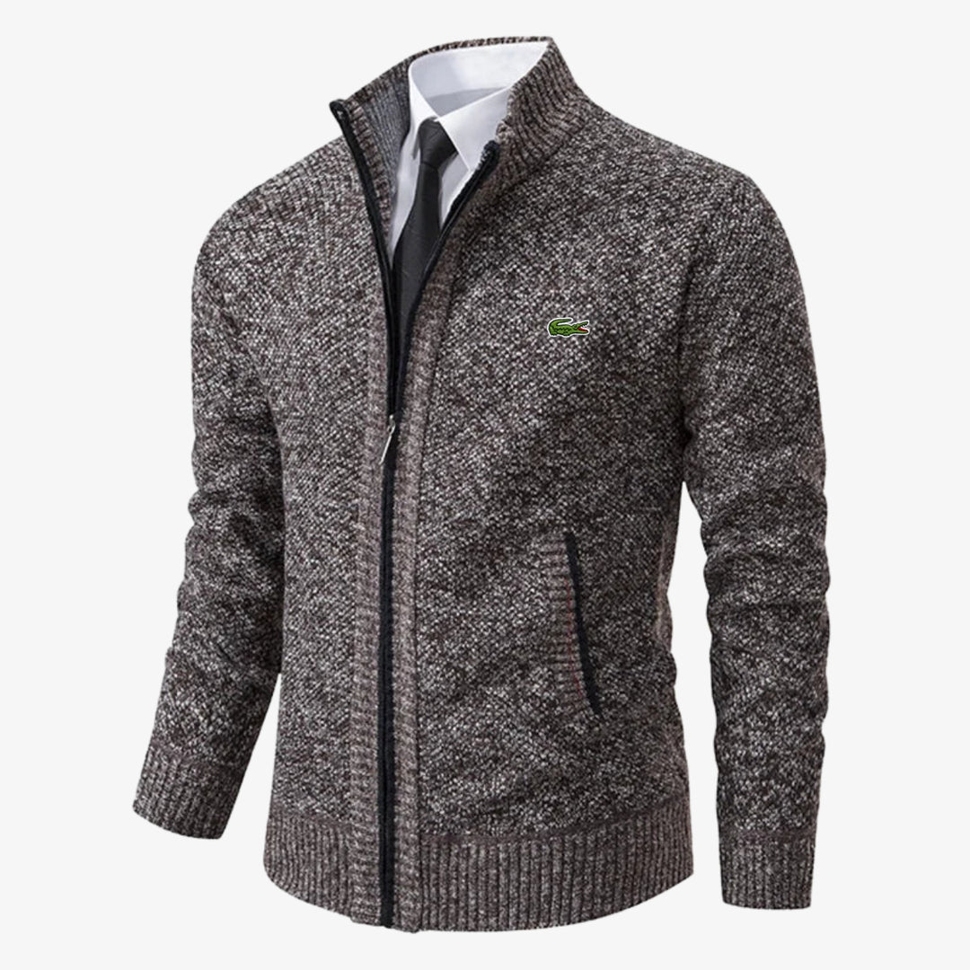 Cardigan homme avec fermeture éclair - SOLDES