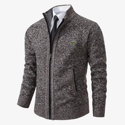Cardigan homme avec fermeture éclair - SOLDES