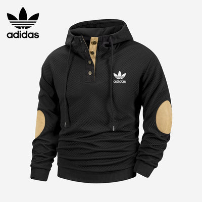 Sweat à capuche à boutons || SOLDES