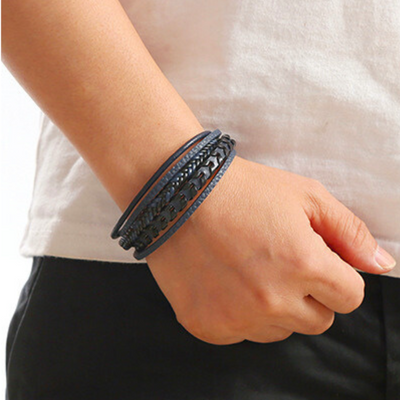 DUMONT LYON | BRACELET HOMME EN CUIR DE LUXE