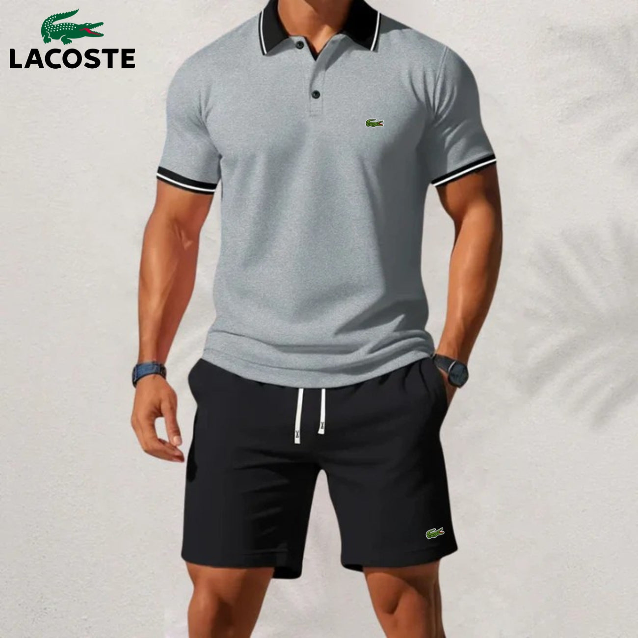 Ensemble Polo & Short || (DÉSTOCKAGE COLLECTION ÉTÉ 2024)