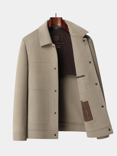 DUMONT LYON | MANTEAU EN LAINE D'AUTOMNE