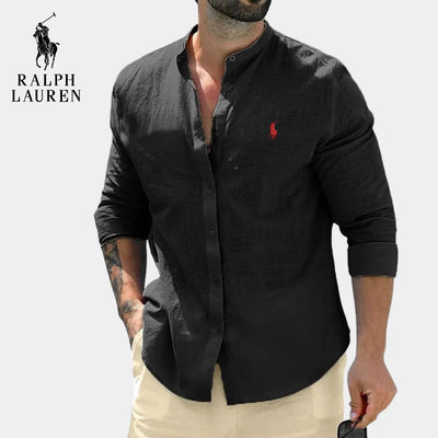 Chemise Col Officier Élégante || PRIX DÉSTOCKAGE