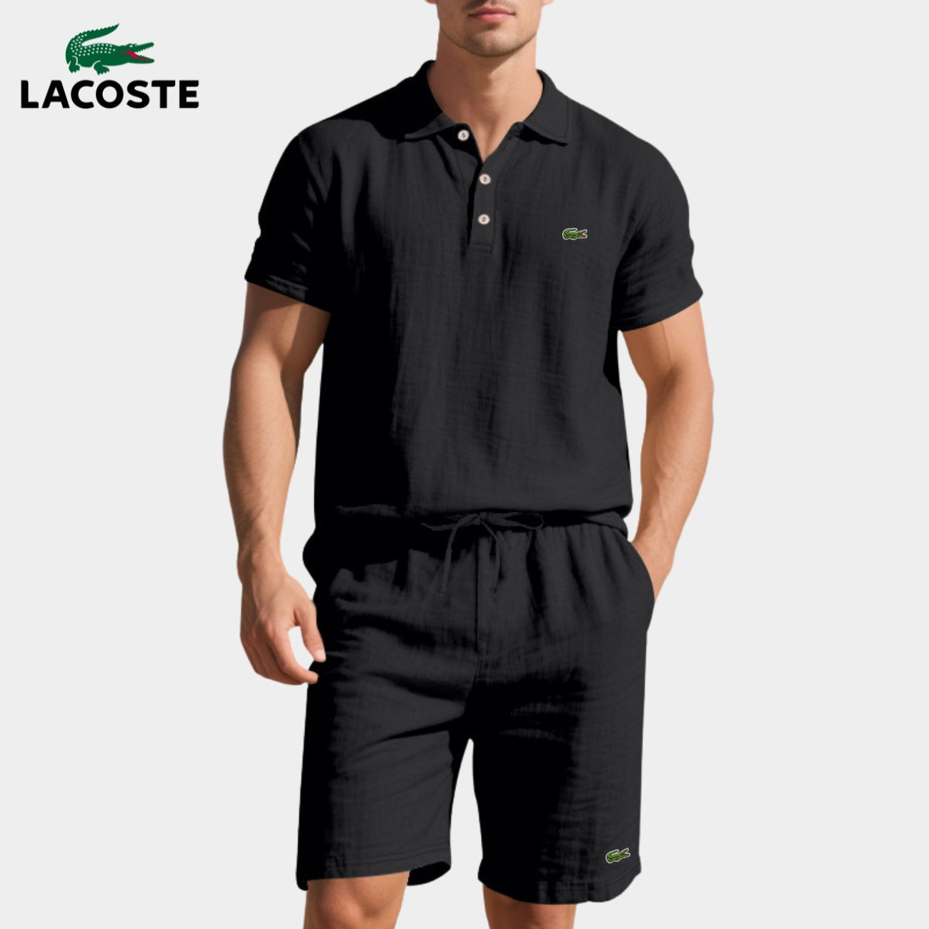 Ensemble Polo & Short Décontracté - PRIX DÉSTOCKAGE