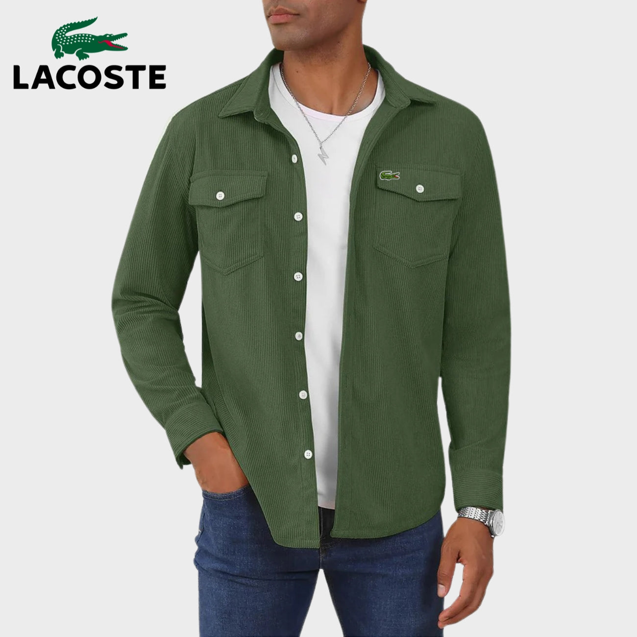 Chemise Casual à Manches Longues || PRIX DÉSTOCKAGE