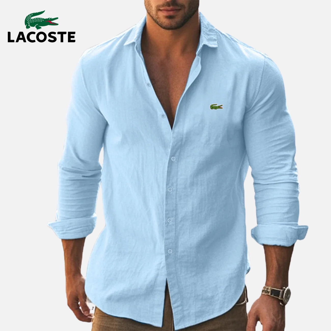Chemise Décontractée à Manches Longues || PRIX DÉSTOCKAGE