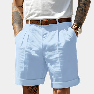 DUMONT LYON | BERMUDAS ÉLÉGANTS EN COTON RESPIRANT
