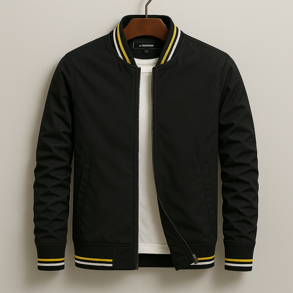 DUMONT LYON | VESTE BOMBER D'ÉTÉ AVEC RAYURES