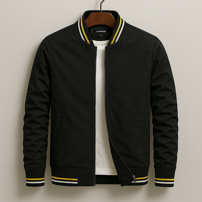 DUMONT LYON | VESTE BOMBER D'ÉTÉ AVEC RAYURES