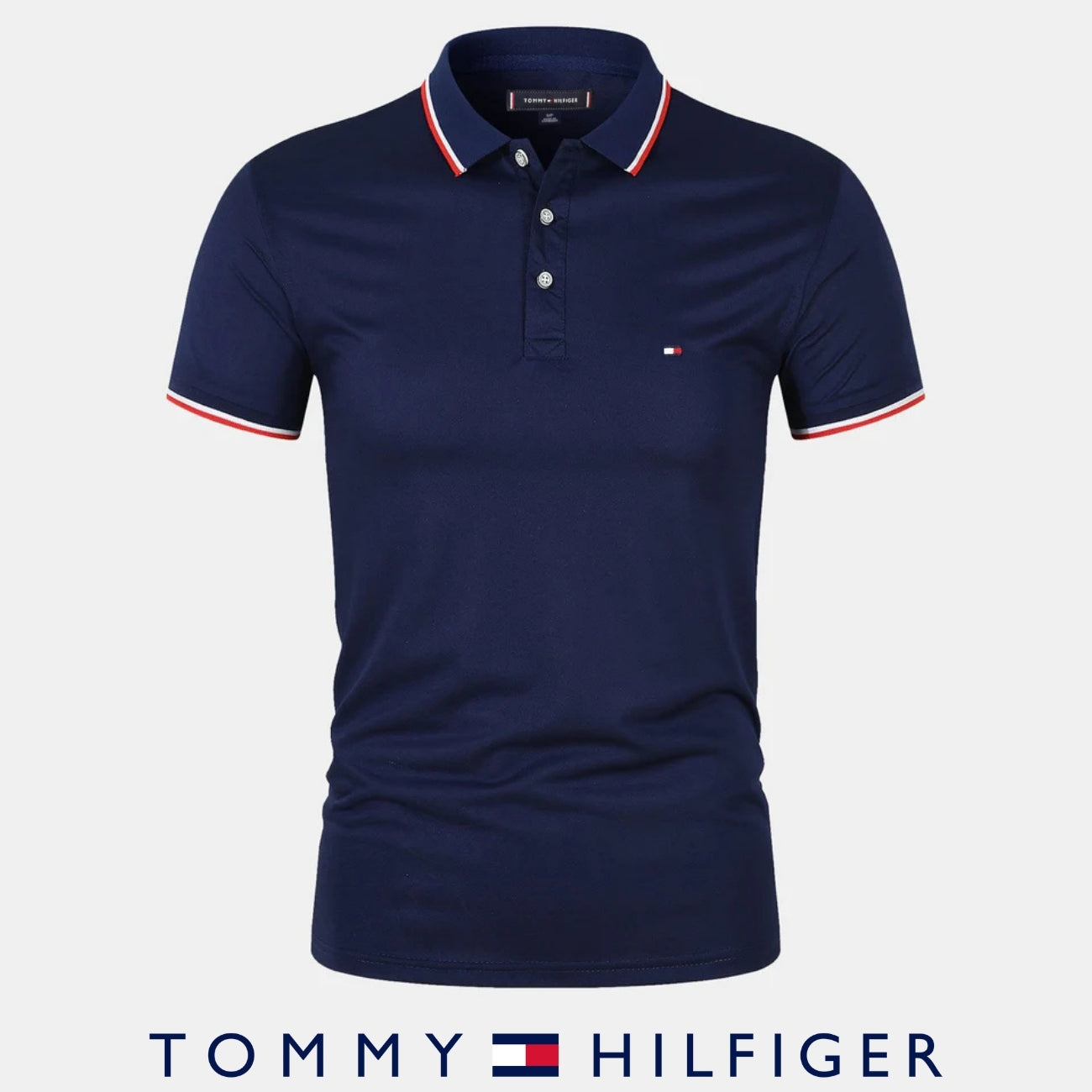 𝖳ommy Ꮋilfiger || Polo Élégant Homme
