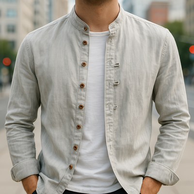 DUMONT LYON | CHEMISE EN LIN ET COTON