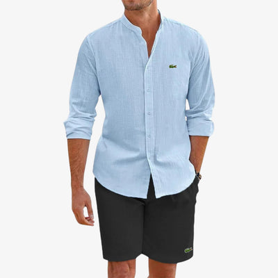Ensemble Élégant Chemise & Short - DÉSTOCKAGE
