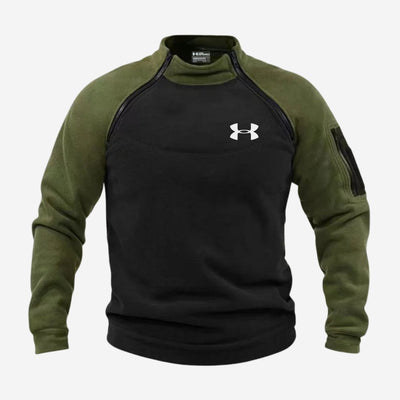 Sweat-shirt polaire bicolore - SOLDES